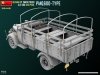 Miniart 35449 GERMAN 3T CARGO TRUCK 3,6-36S MID PROD. PMQ600-TYPE 1/35